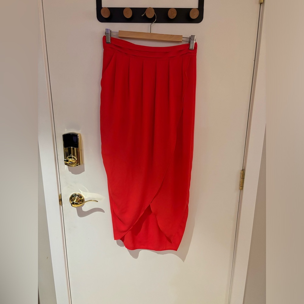 Loft 82 Coral petal skirt